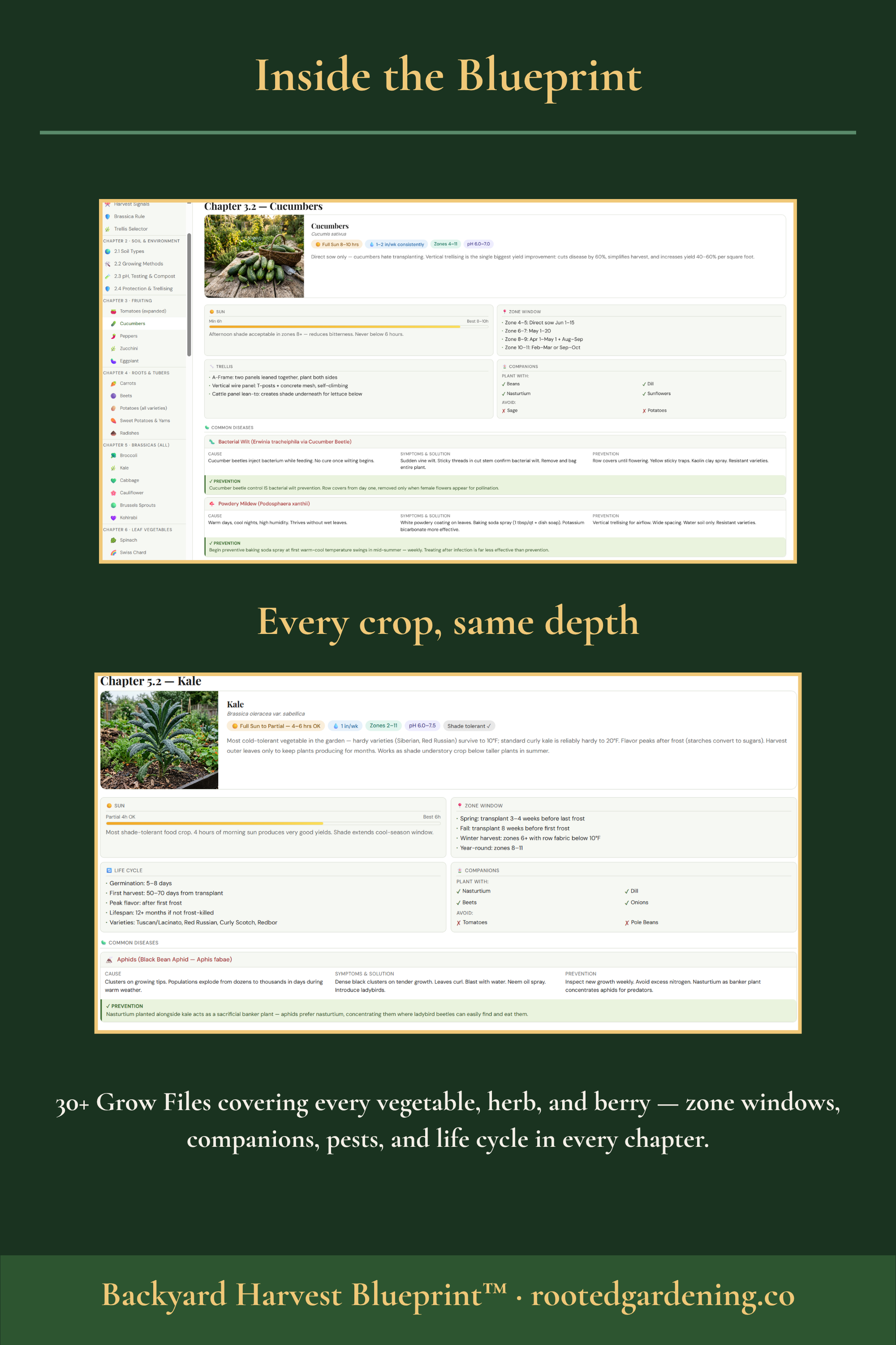 Complete Grower System — Harvest Blueprint + Soil Science + Garden Log